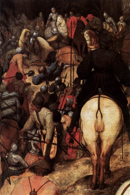 Pieter Bruegel, De bekering van Saulus (detail), Wenen, KHM