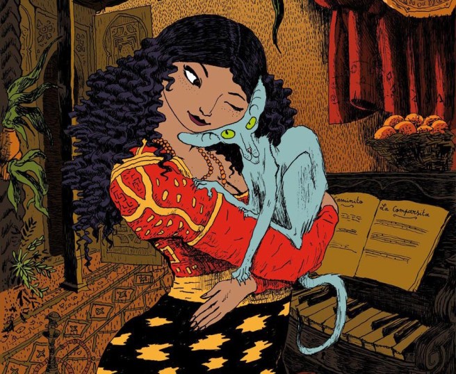 Zlabya en Moujmour, met dank aan Joann Sfar