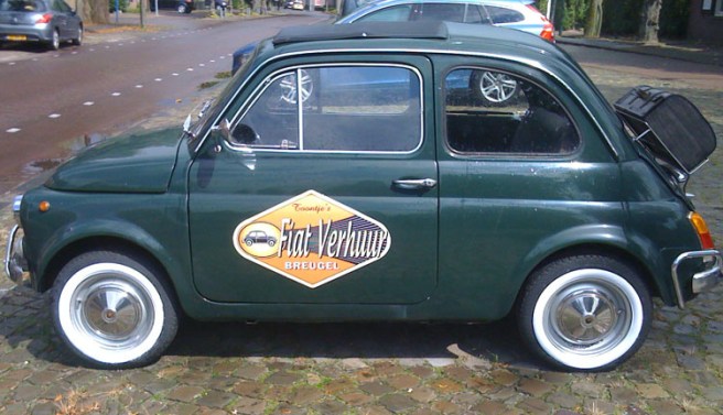 Op het Breugelplein in Breugel