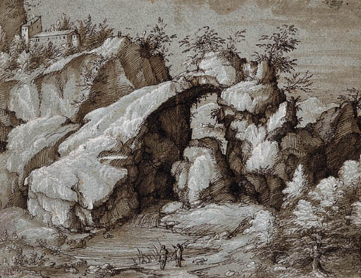 Gherardo Cibo,Rotsboog (Foto via Christie's)