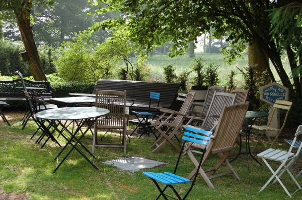 Ochtend na tuinfeest