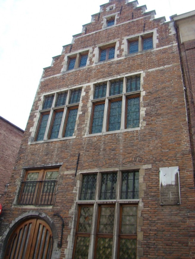 Het vermeende Bruegelhuis in de Brusselse Hoogstraat